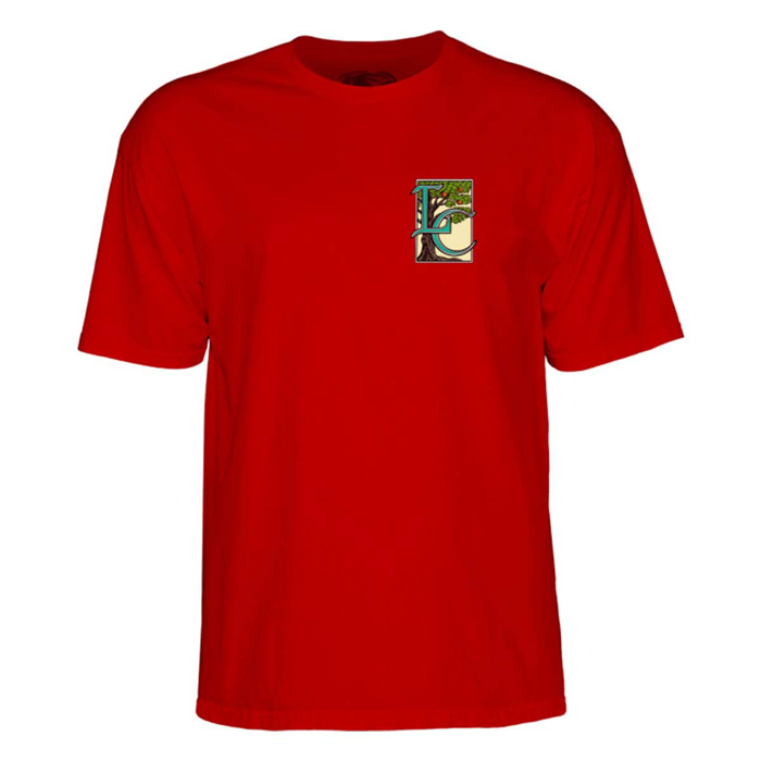 POWELL LANCE CONKLIN FACE T-SHIRT RED M