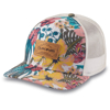 DAKINE PEAK TO PEAK TRUCKER WHITE TROPIDELIC