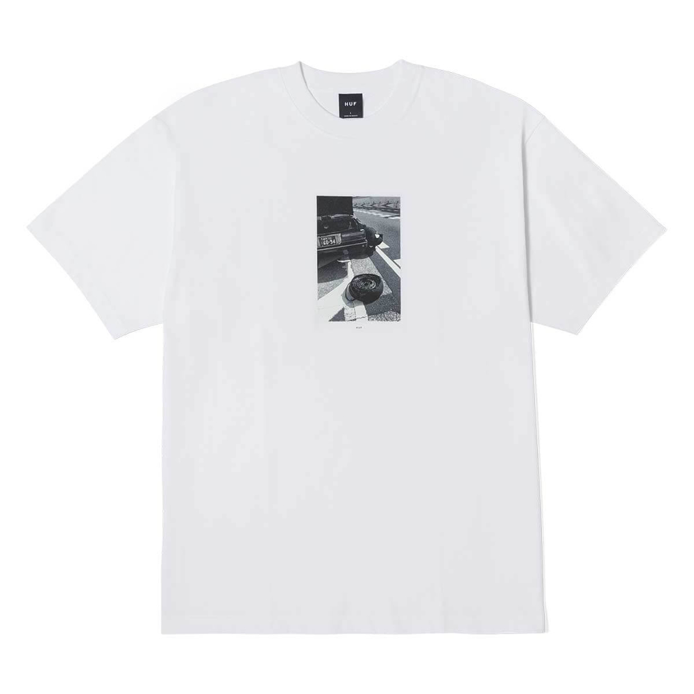 HUF MASON T-SHIRT WHITE M