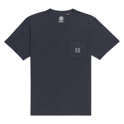 ELEMENT BASIC POCKET PIGMENT T-SHIRT BLUE NIGHTS M