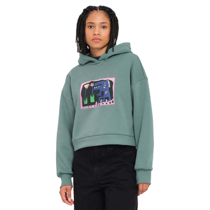 VOLCOM LONGO HOODIE SEA GREEN M