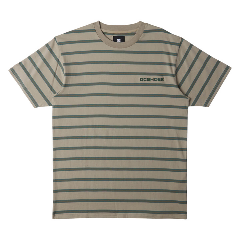 DC UPSTATE STRIPE TEE SILVER LINING UPSTATE STRIPE L