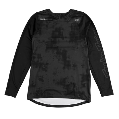 TROY LEE DESIGNS SKYLINE CHILL JERSEY SCATTERED CARBON L