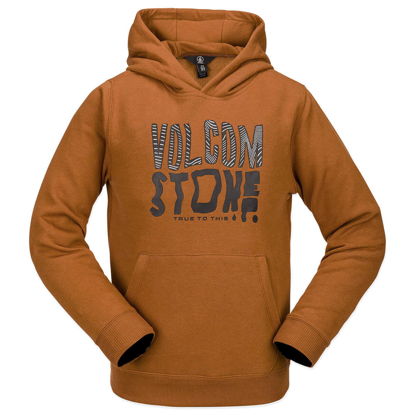 VOLCOM YOUTH ESSENTIAL HOODIE CARAMEL M