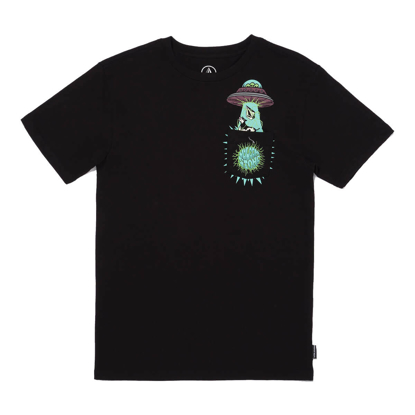 VOLCOM UDDER SPACE T-SHIRT BLACK M