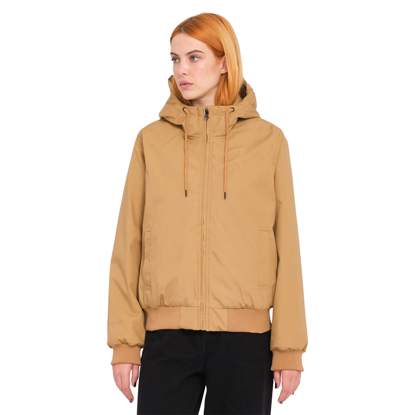 VOLCOM WERNAN 10K JACKET VINTAGE BROWN S