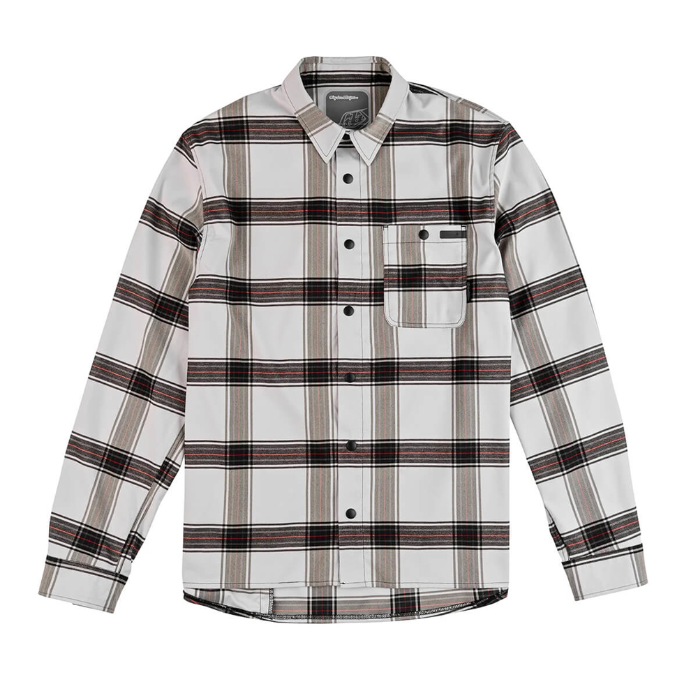 TROY LEE DESIGNS GRIND FLANNEL PLAIN MIST XL