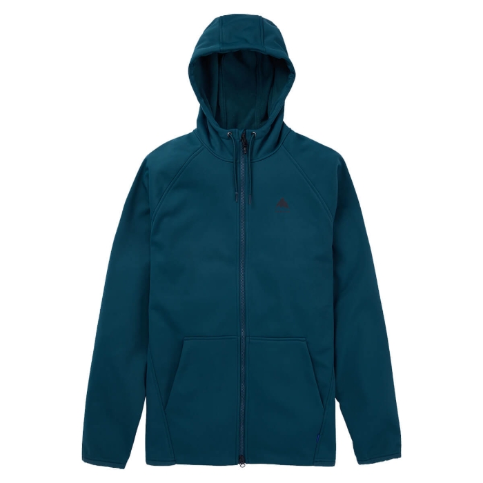 BURTON CROWN WEATHERPROOF FULL-ZIP FLEECE DEEP EMERALD S