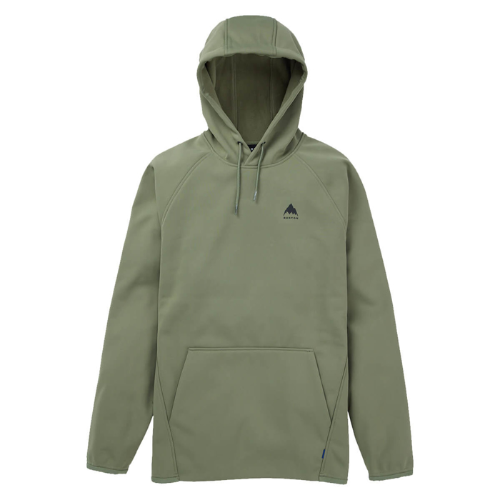 BURTON CROWN WEATHERPROOF PULLOVER FLEECE FOREST MOSS M