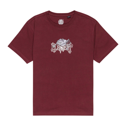 ELEMENT SPIDER SS YOUTH TAWNY PORT S/10
