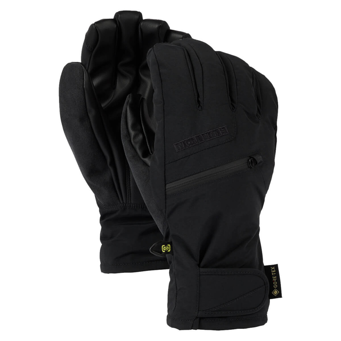BURTON MEN'S GORE-TEX UNDER GLOVES TRUE BLACK M
