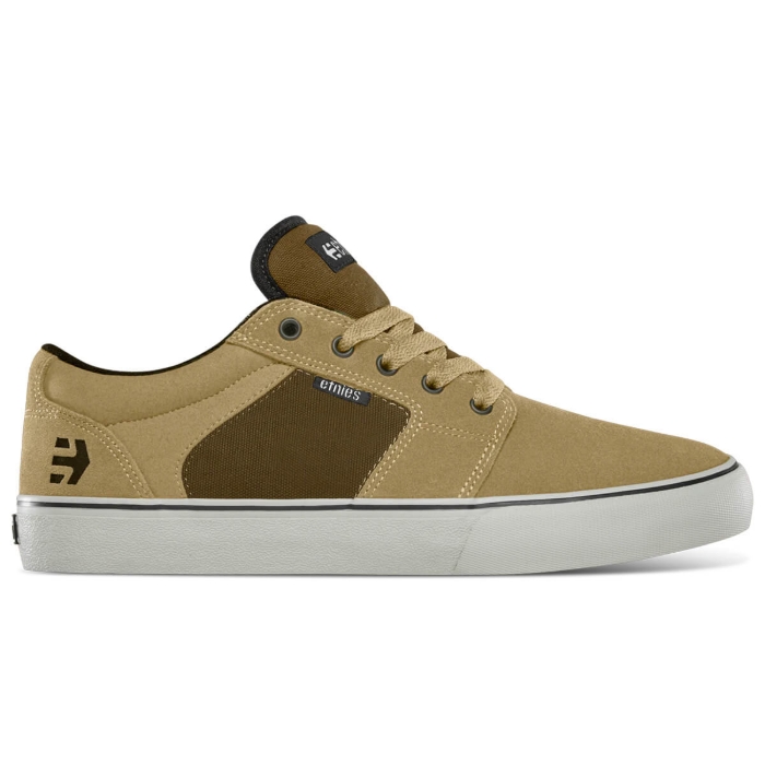 ETNIES BARGE LS  TAN/BROWN/ORANGE 10,5