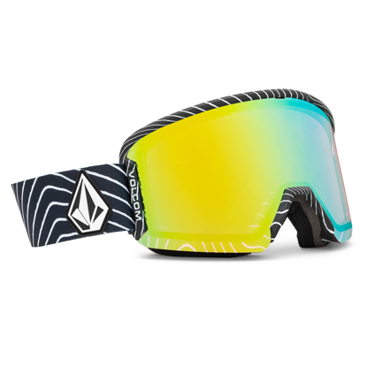 VOLCOM ODYSSEY + BONUS LENS OP ART | GOLD CHROME / ROSE UNI