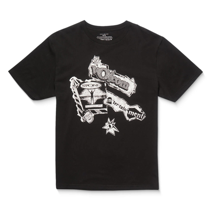 VOLCOM V ENT T-SHIRT BLACK XL