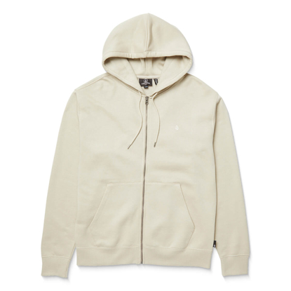 VOLCOM SINGLE STONE ZIP LIGHT KHAKI S