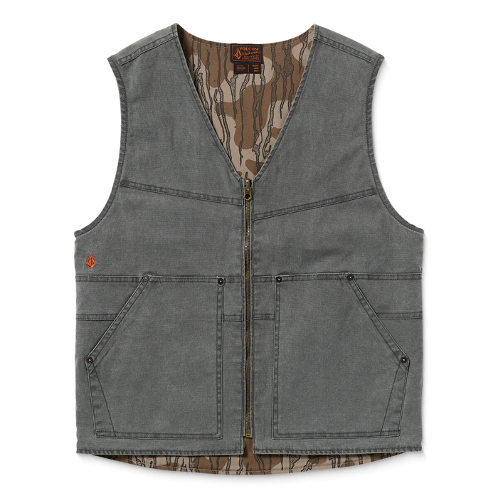 VOLCOM OPERATORS VEST BRINDLE M