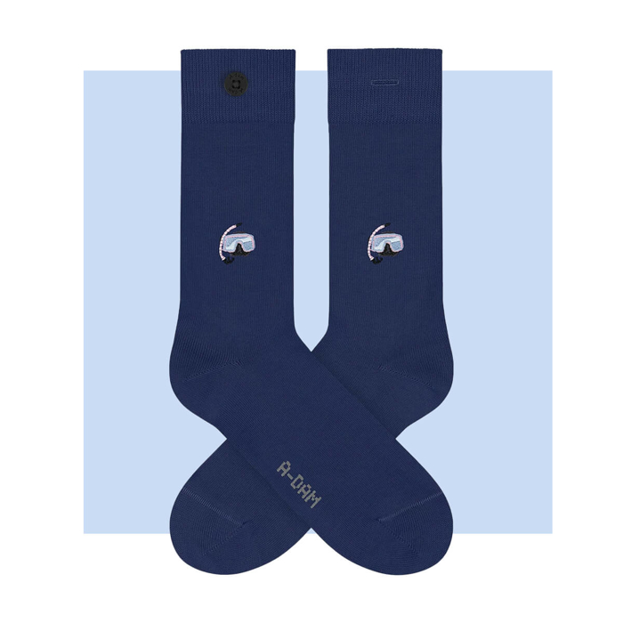 ADAM BLUE- SNORKEL SOCKS ASSORTED 41 - 46