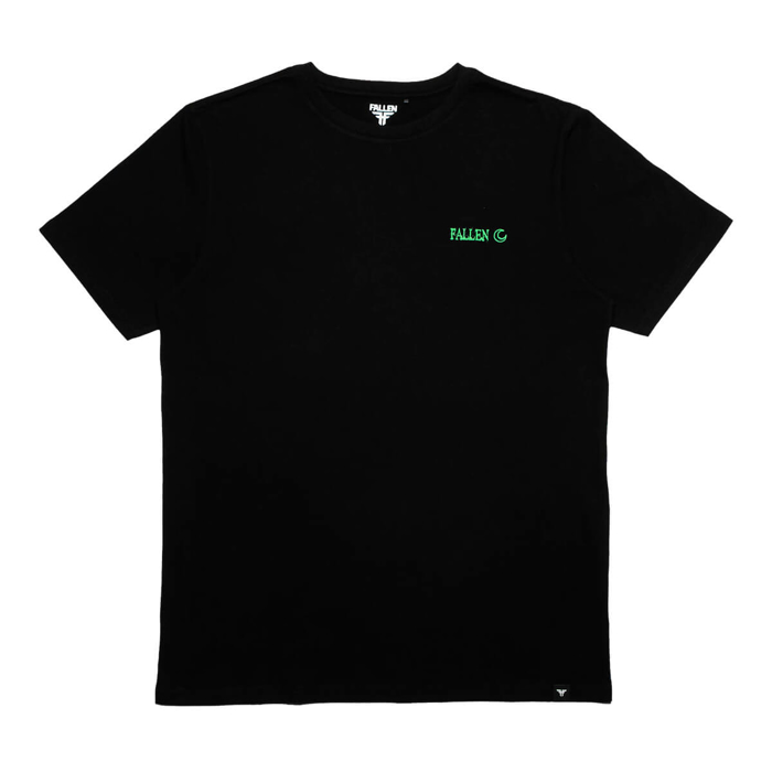 FALLEN COFFIN T-SHIRT BLACK/GREEN M