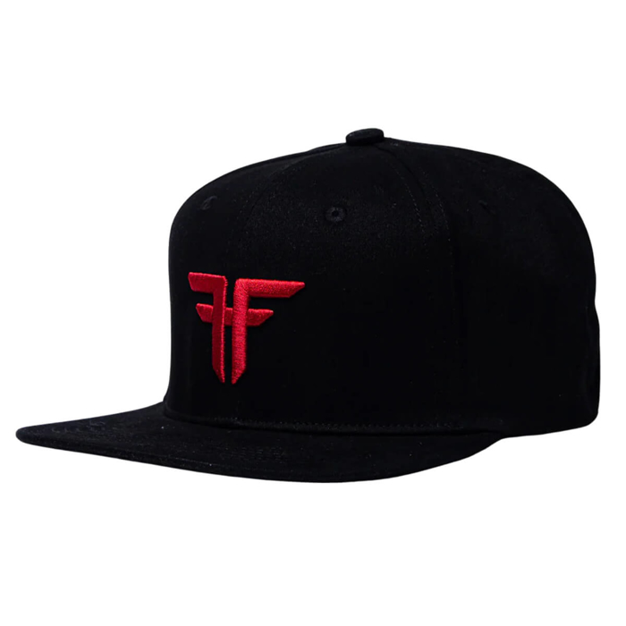 FALLEN TRADEMARK ELASTIC FLAT BLACK ENZYMATIC/RED UNI