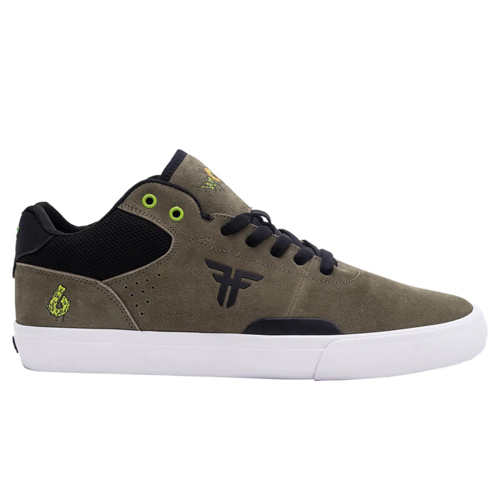FALLEN THE FIEND II-FALLEN X BIRDHOUSE OLIVE/BLACK/LIME-ELLIOT SLOAN 42