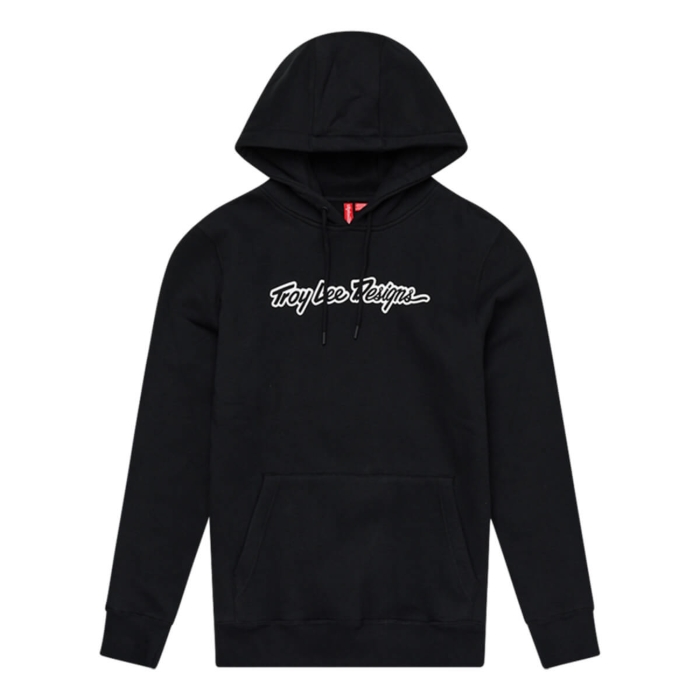 TROY LEE DESIGNS SIGNATURE PULLOVER HOODIE SIGNATURE BLACK XL
