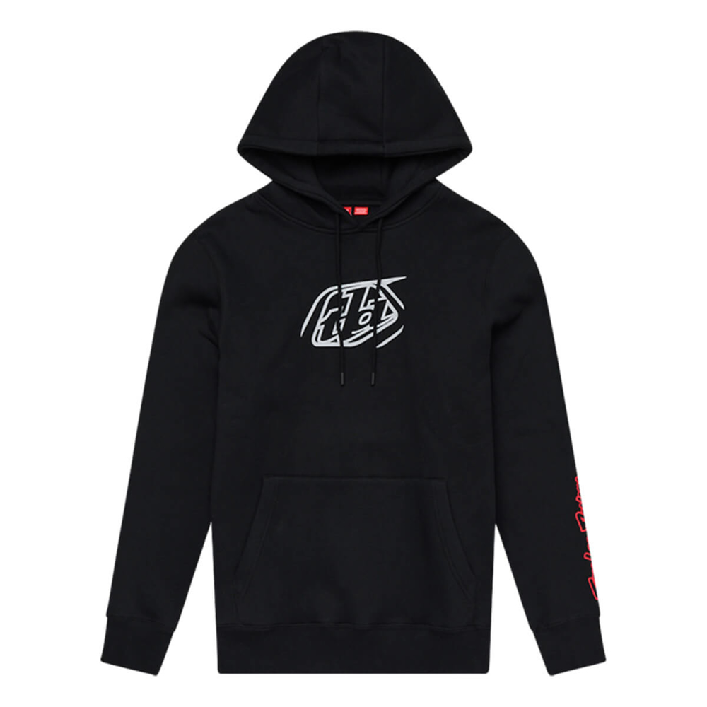 TROY LEE DESIGNS BADGE PULLOVER HOODIE BADGE BLACK XL