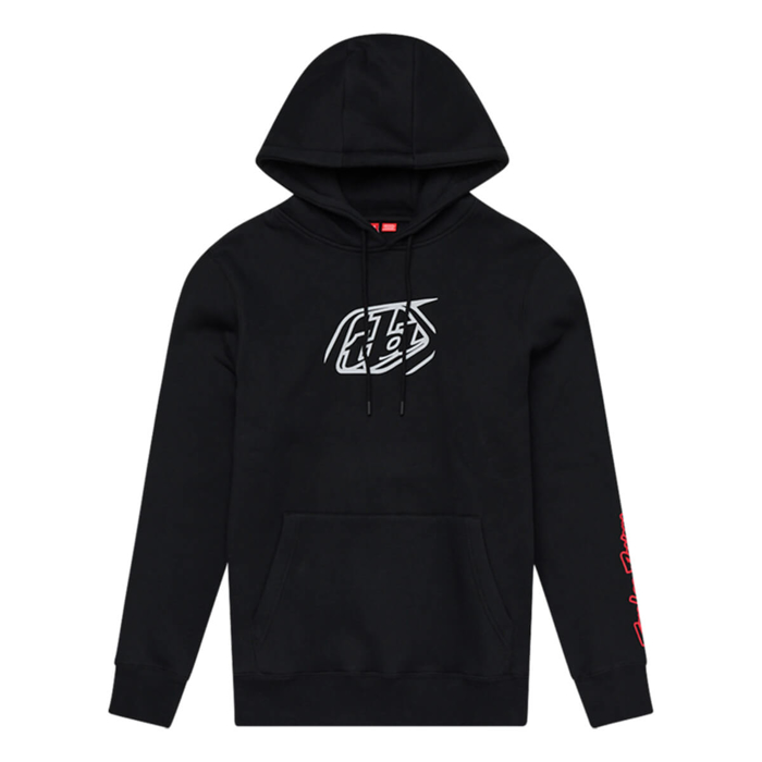 TROY LEE DESIGNS BADGE PULLOVER HOODIE BADGE BLACK XL