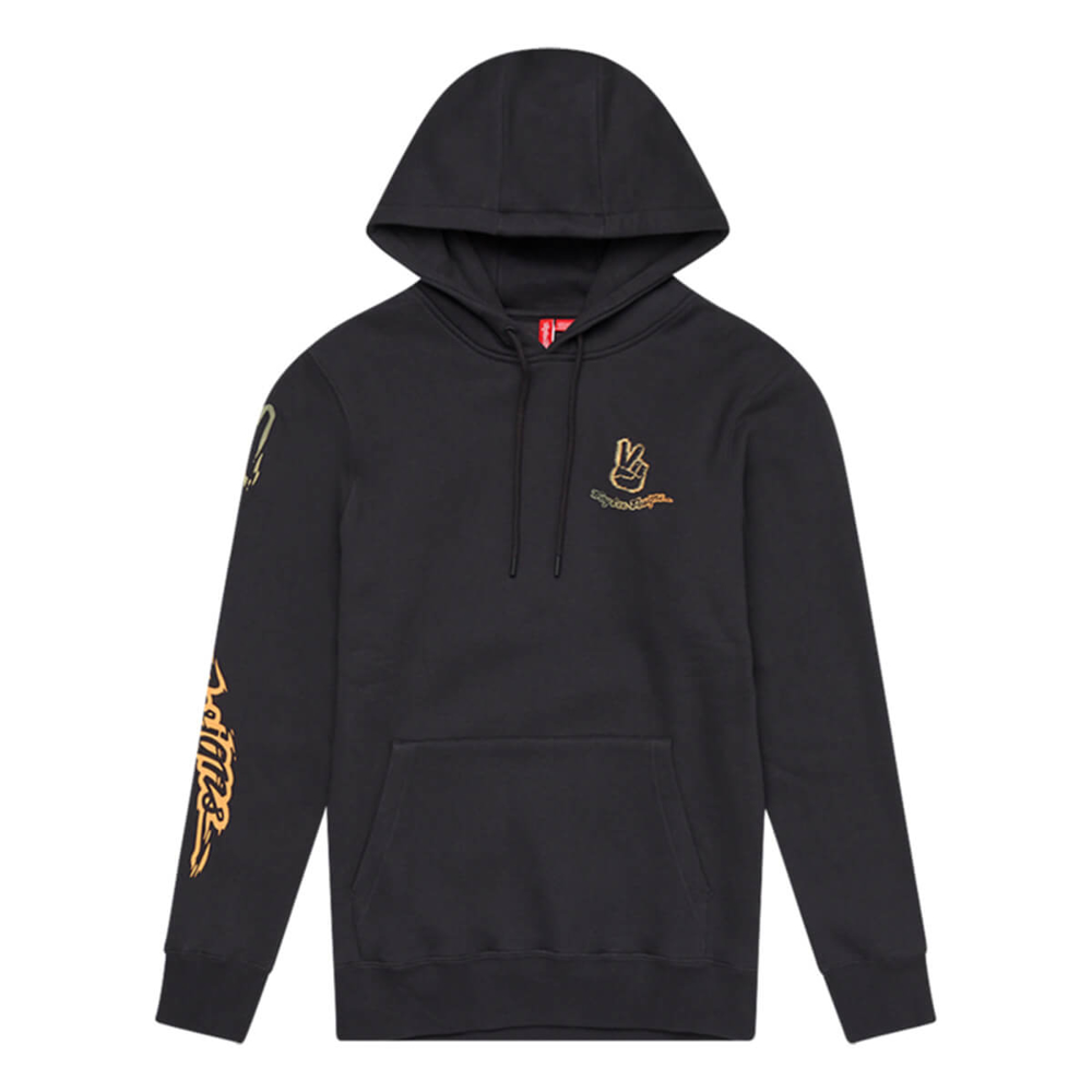 TROY LEE DESIGNS PEACE OUT PULLOVER HOODIE PEACE OUT CARBON XL