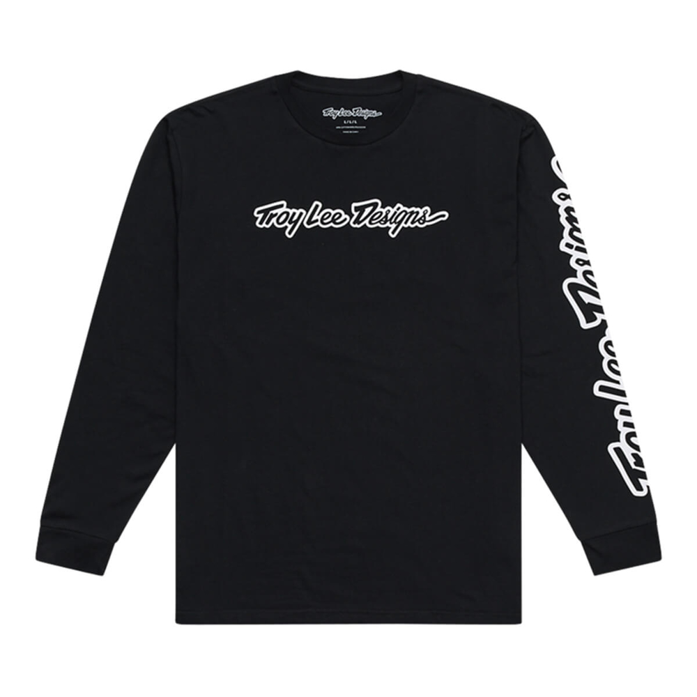 TROY LEE DESIGNS SIGNATURE LONG SLEEVE SIGNATURE BLACK S