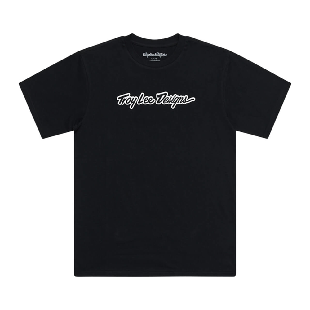 TROY LEE DESIGNS SIGNATURE T-SHIRT SIGNATURE BLACK S