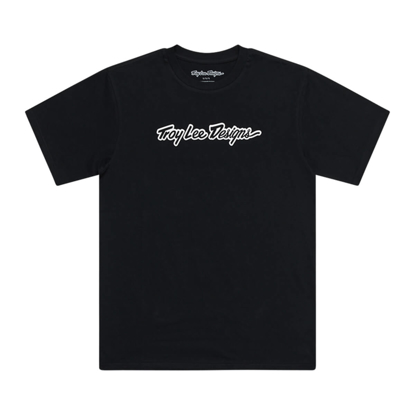 TROY LEE DESIGNS SIGNATURE T-SHIRT SIGNATURE BLACK L