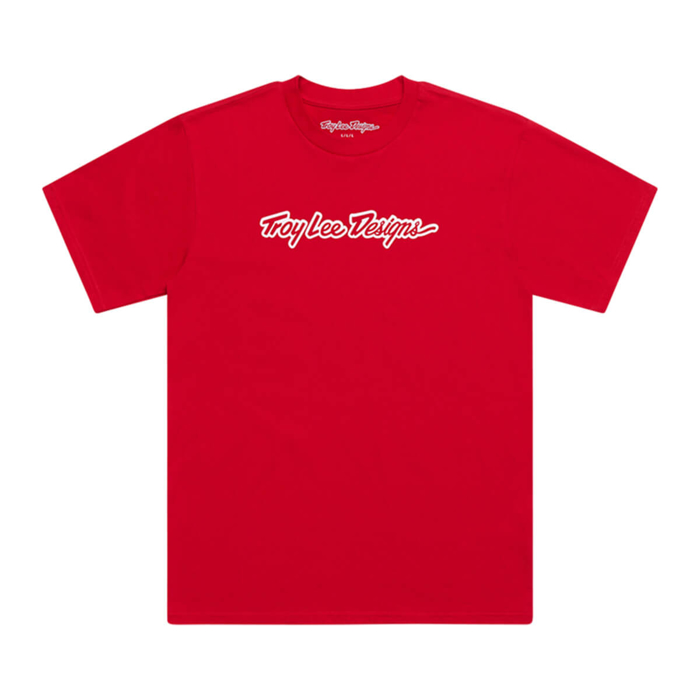 TROY LEE DESIGNS SIGNATURE T-SHIRT SIGNATURE TEAM RED S
