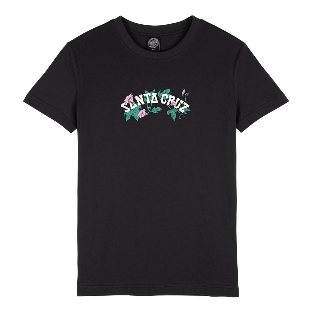 SANTA CRUZ CLUSTER STRIP T-SHIRT BLACK 8