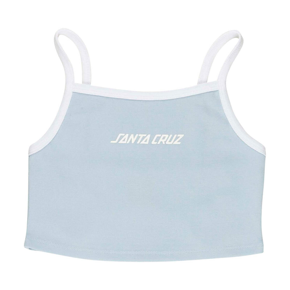 SANTA CRUZ STRIP CONTRAST VEST FRESH BLUE/WHITE 10