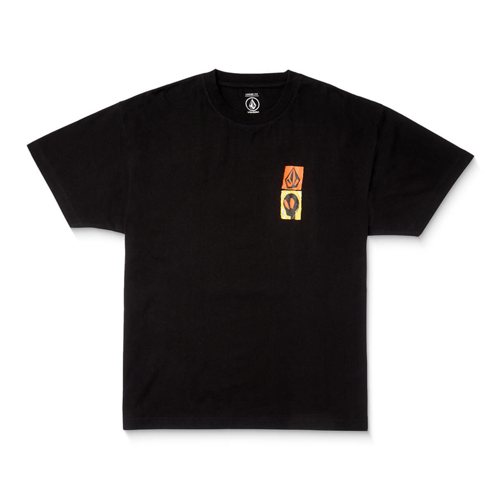 VOLCOM GONYVADERS LSE T-SHIRT BLACK S