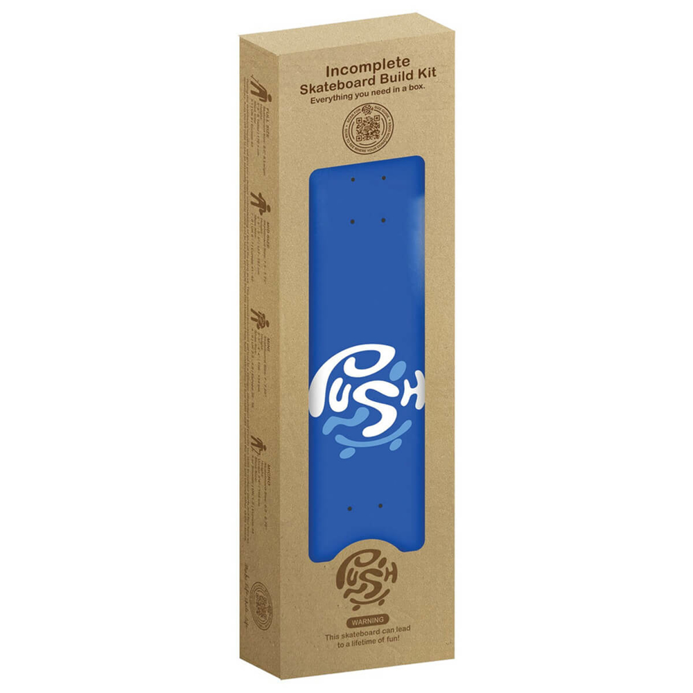 PUSH SKATEBOARDING PUSH BLUEY 8.25" IN-COMPLETE BLUE 8.25"