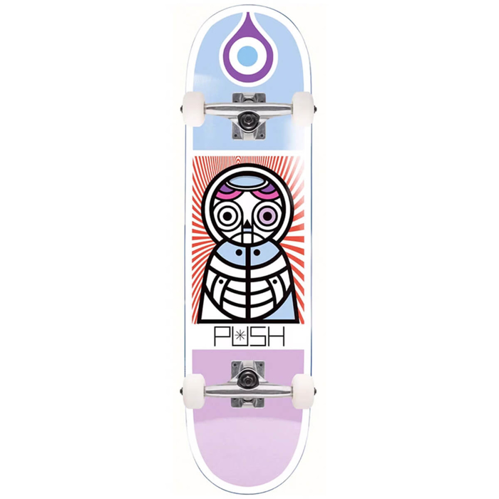 PUSH SKATEBOARDING DON PENDLETON OWL GUEST 8.0" COMPLETE MULTI 8.0"