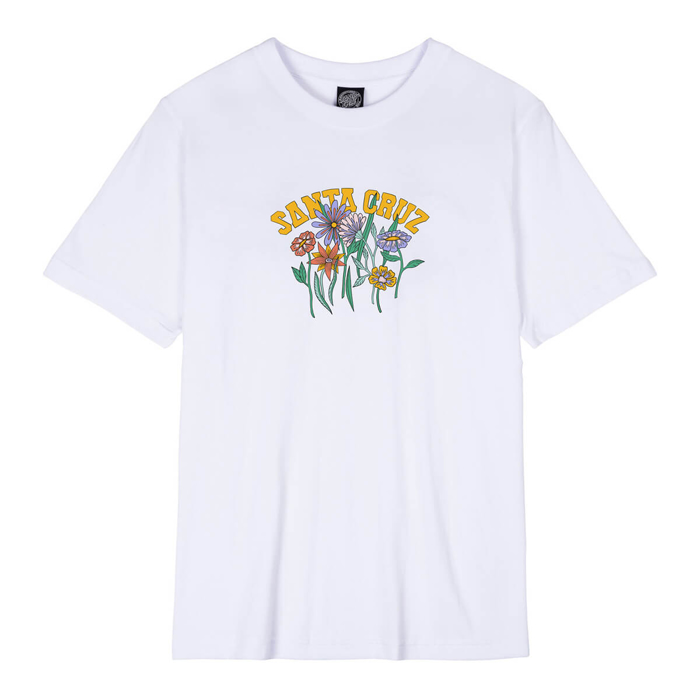 SANTA CRUZ FIELD STRIP T-SHIRT WHITE 8
