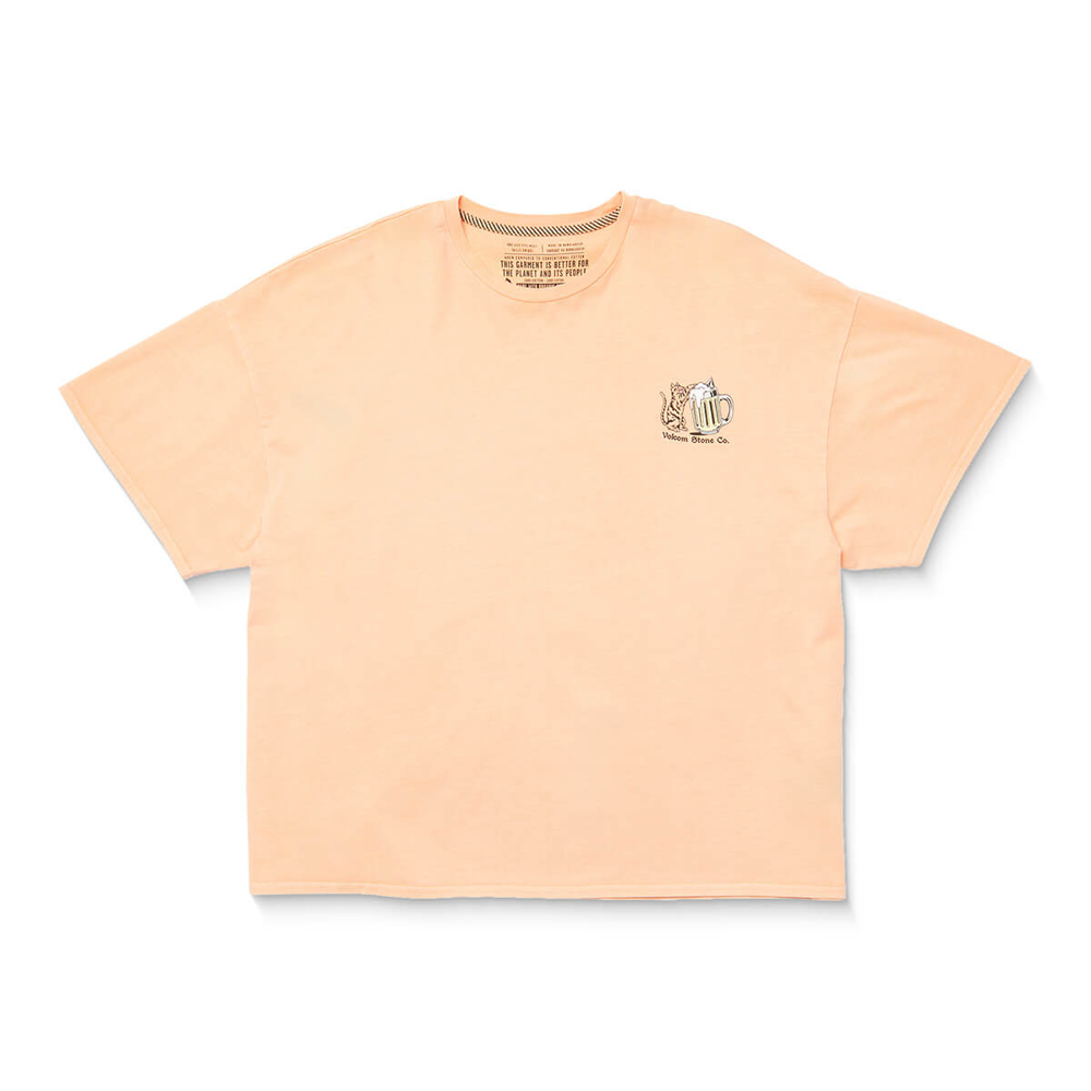 VOLCOM MY GUYS TEE PALE PEACH UNI