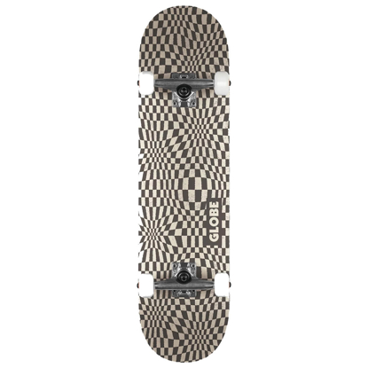 GLOBE G0 CHECKED OUT 8.0" COMPLETE BLACK/OFF-WHITE 8.0"