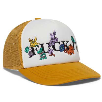 HUF TRIP TRUCKER HAT TARRAGON UNI