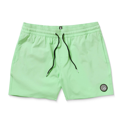 VOLCOM LIDO SOLID TRUNK 16" JADE CREAM XS