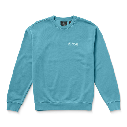 VOLCOM TERRY STONED CREW USED BLUE S