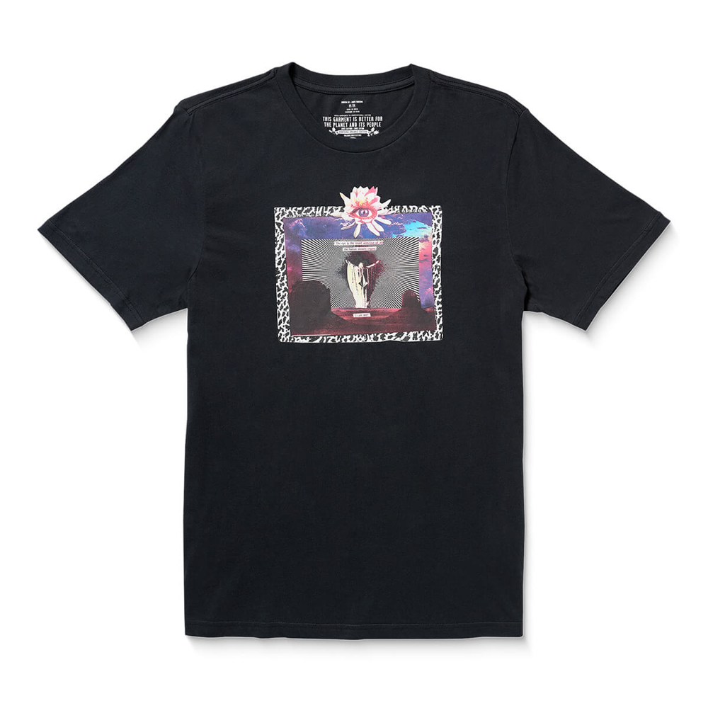 VOLCOM EYECANSEE T-SHIRT ANTIQUE BLACK S