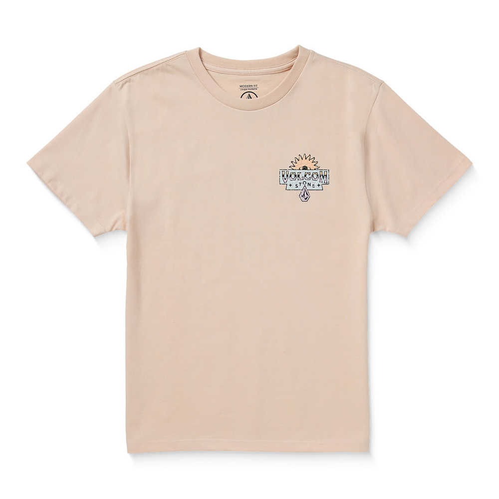 VOLCOM SURE THING T-SHIRT KID PEACH S