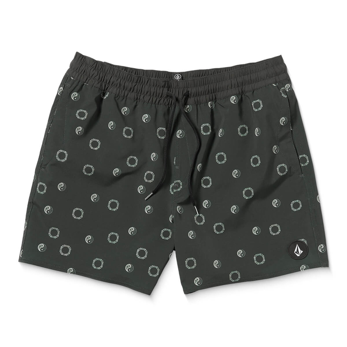 VOLCOM LIDO PRINT TRUNK 16" STEALTH L