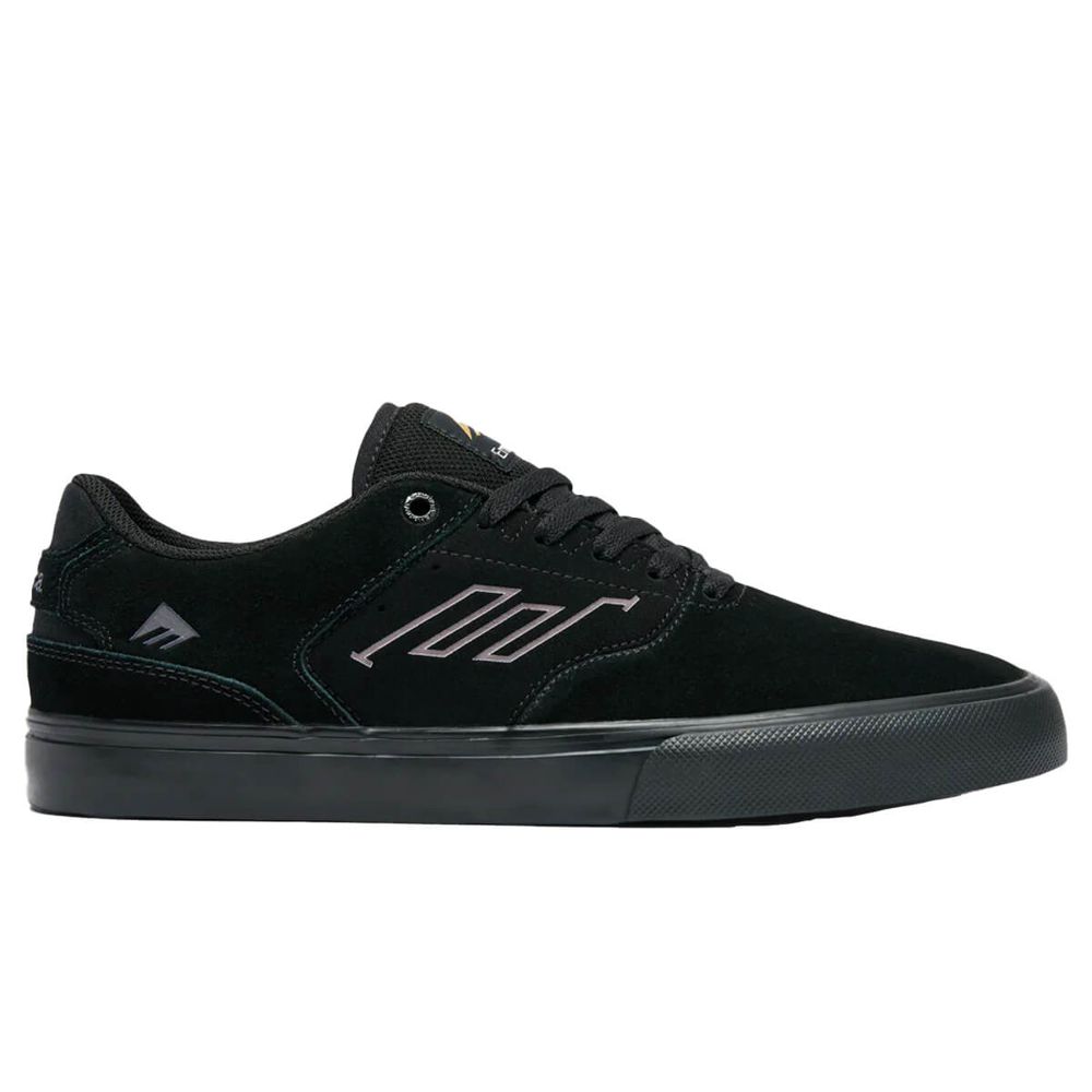 EMERICA THE LOW VULC BLACK/BLACK 44