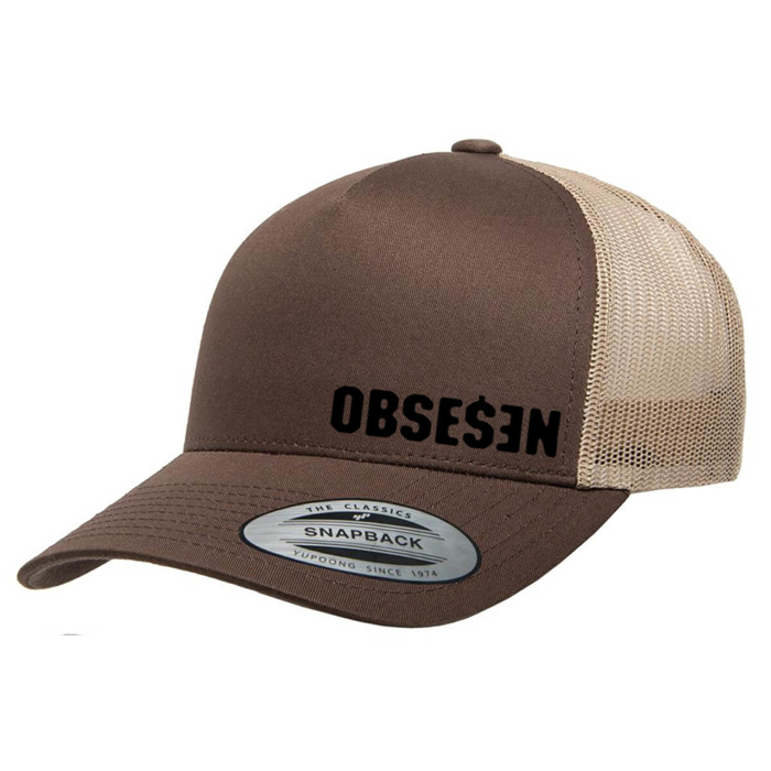 OBSESSION OBS FLAT TRUCKER 5 PANEL BROWN KHAKI UNI
