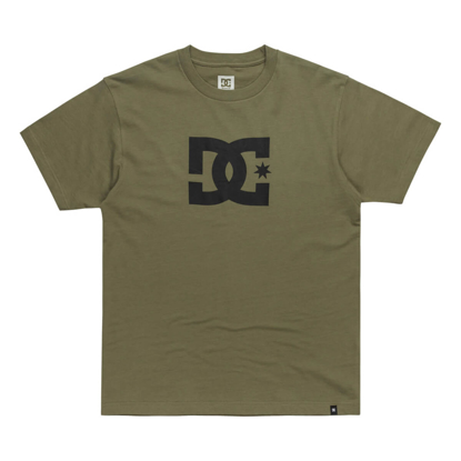 DC DC STAR T-SHIRT DEEP LICHEN GREEN S
