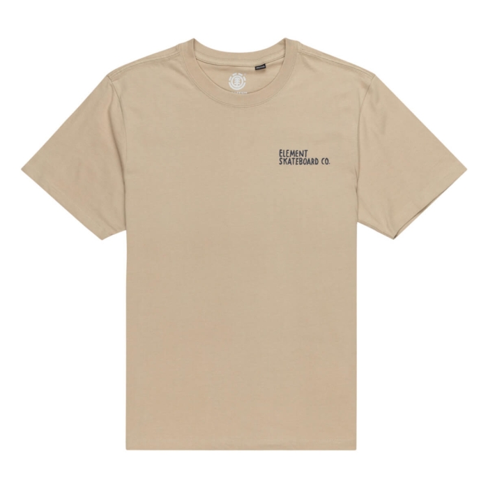 ELEMENT DAY & NIGHT T-SHIRT ALUMINUM M